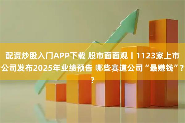 配资炒股入门APP下载 股市面面观丨1123家上市公司发布2025年业绩预告 哪些赛道公司“最赚钱”?